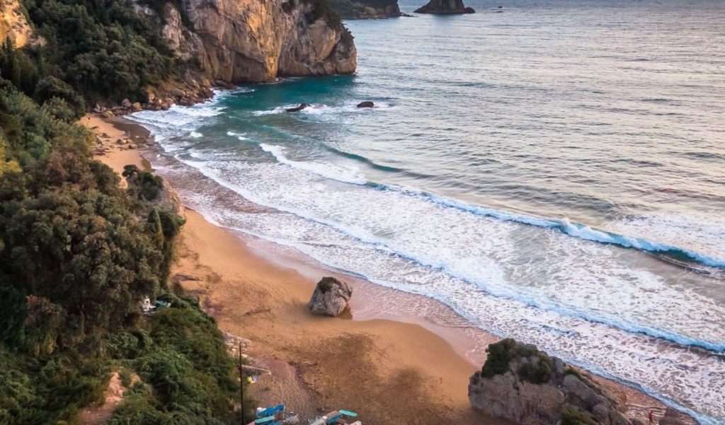 Corfu South West Beaches