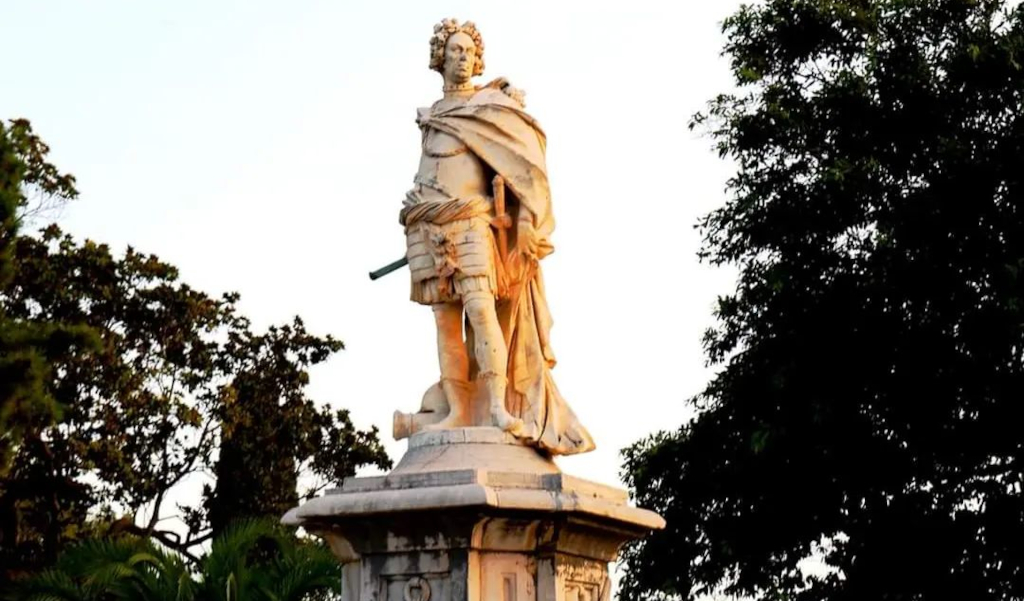 Schulenburg Statue, Corfu